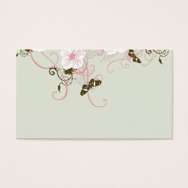 Tarjeta de perfil de primavera (Frente)