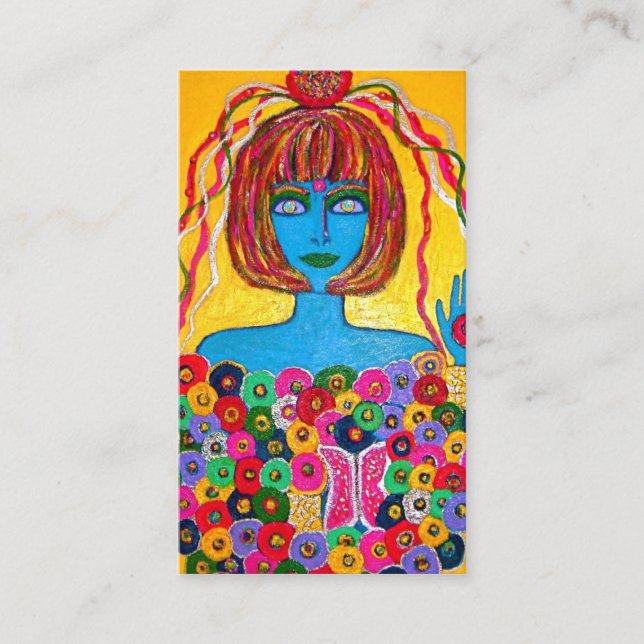 Tarjeta de perfil de Tarjeta de asiento de Diosa N (Anverso)