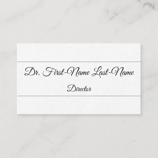 Tarjeta de perfil del director de texto de script (Anverso)