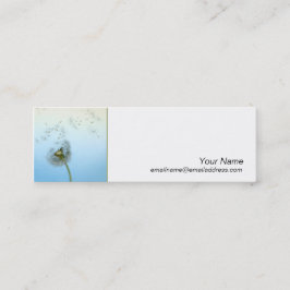 Tarjeta de perfil delgada - hacer un deseo