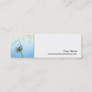 Tarjeta de perfil delgada - hacer un deseo