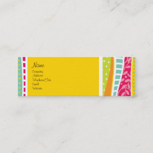 Tarjeta de Perfil Divertida y Colorida