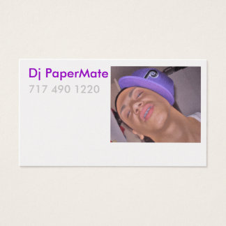 Tarjeta de perfil Dj PaperMate