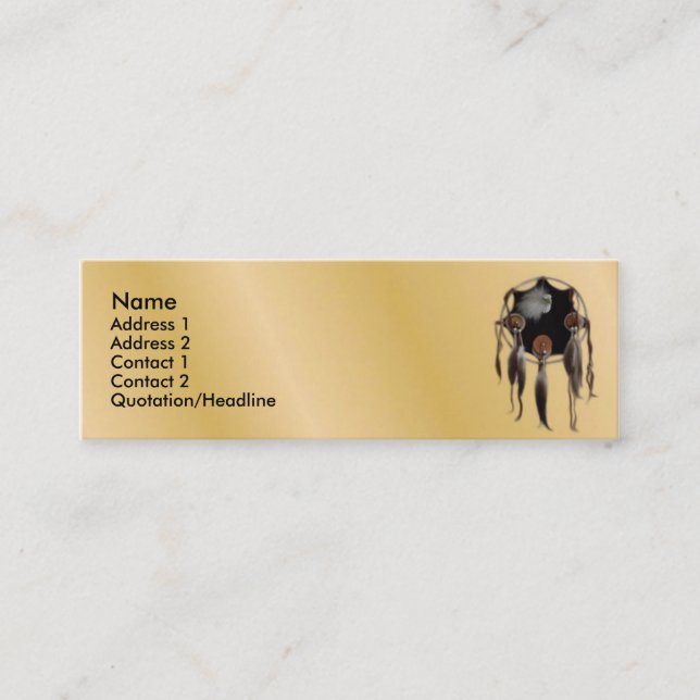 Tarjeta de perfil Dreamcatcher (Anverso)