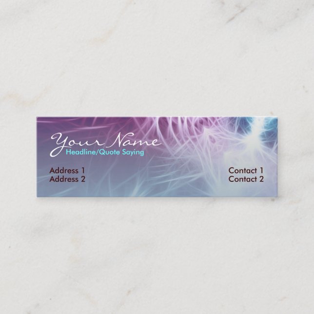 Tarjeta de perfil Fantastika Mini Biz (Anverso)