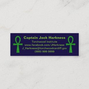 Tarjeta de perfil Green Ankh