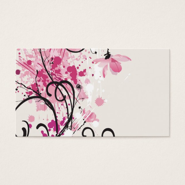 Tarjeta de perfil Grungy (Frente)