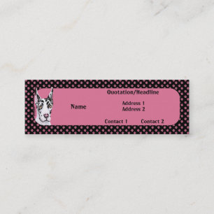 Tarjeta de perfil Harlequin Pup Great Dane