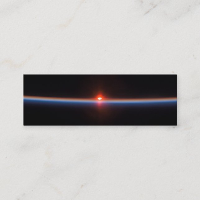 Tarjeta de perfil Horizonte de la Tierra (Anverso)