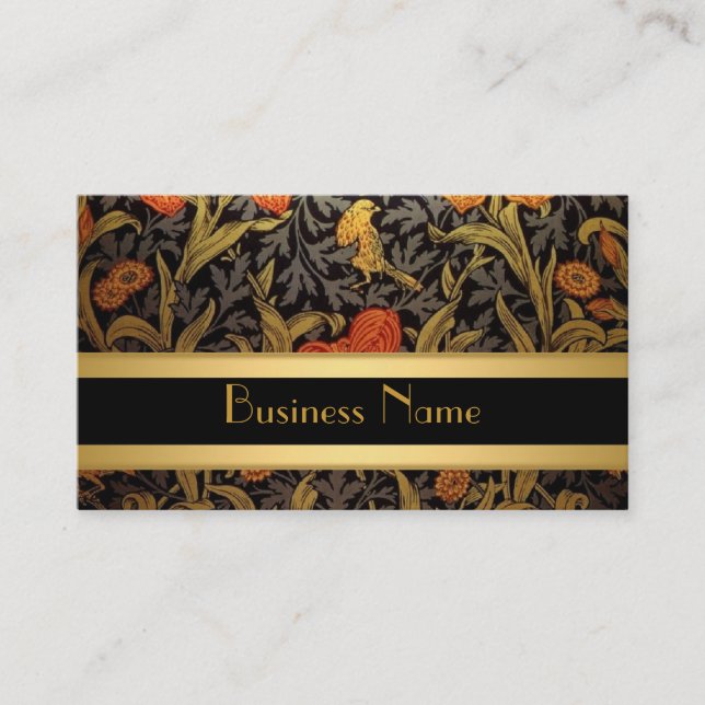 Tarjeta de perfil Imprimir William Morris (Anverso)