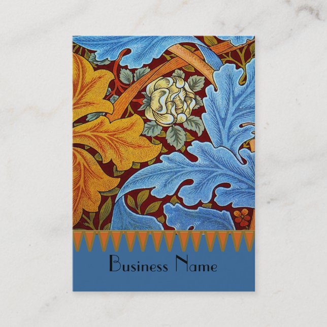 Tarjeta de perfil Imprimir William Morris (Anverso)