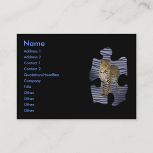 Tarjeta de perfil Leopard