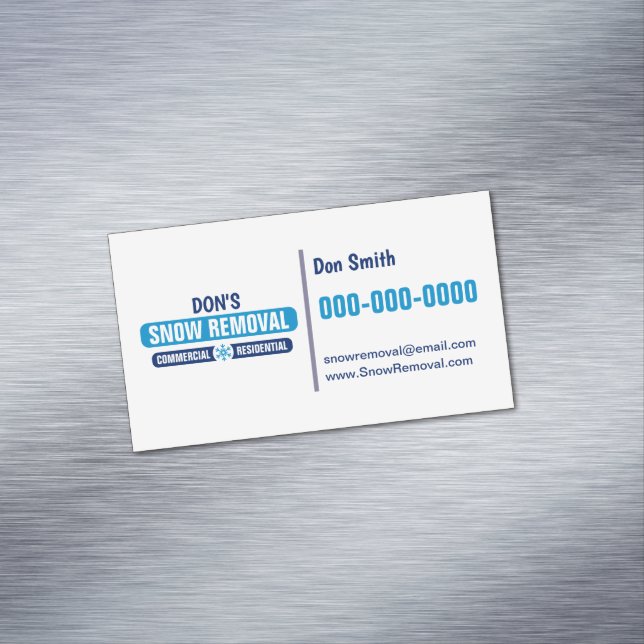 Tarjeta de perfil magnético para la eliminación de (In Situ)