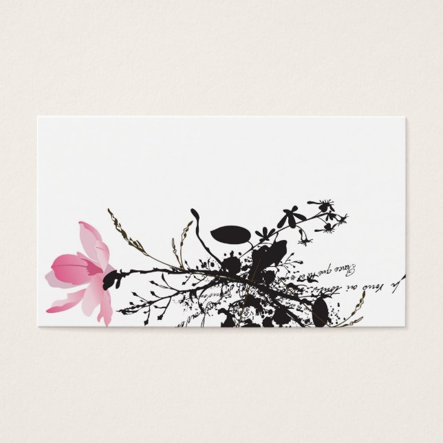 Tarjeta de perfil Magnolia (Frente)