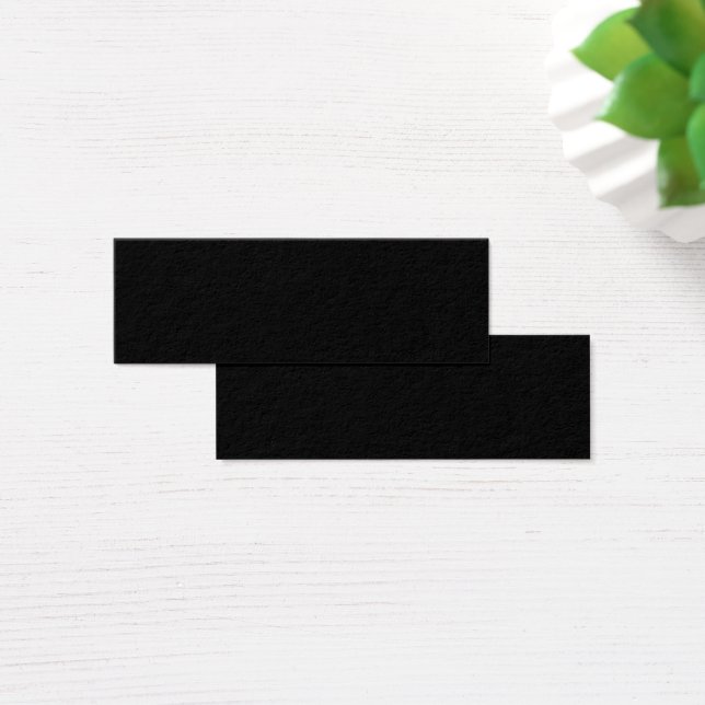 Tarjeta de perfil mini negra (Escritorio)