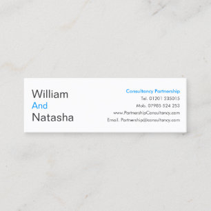 Tarjeta de perfil Mini - sociedad de consultoría