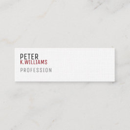 Tarjeta de perfil minimalista para cualquier profe