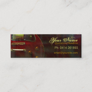 Tarjeta de perfil "miniRED" de GUITARRA