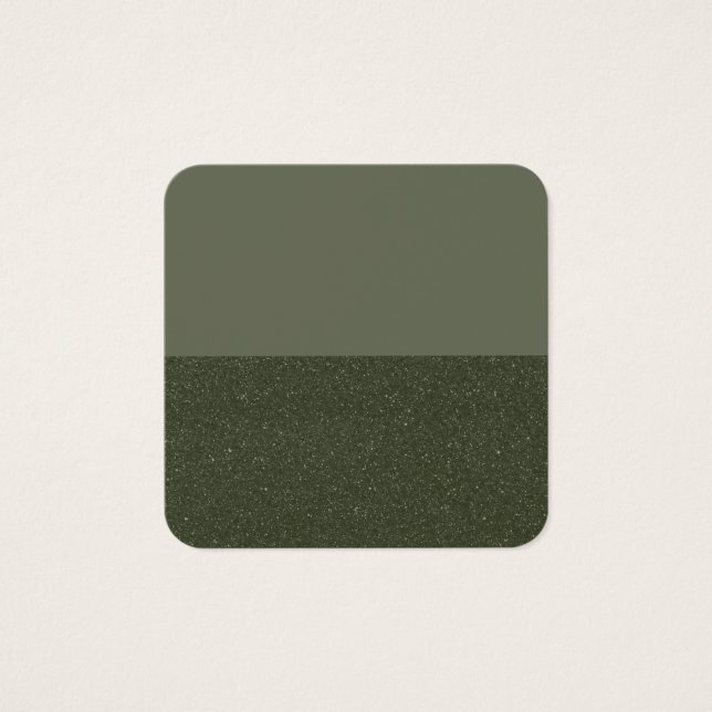 Tarjeta de perfil Moss Green Split - Personalizado (Anverso)