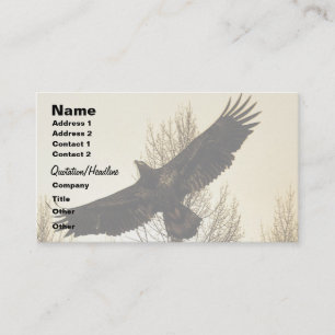 Tarjeta de perfil o de negocios EAGLE & FOREST