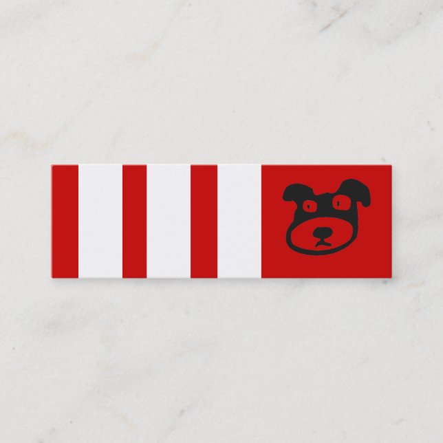 tarjeta de perfil o marcador (Anverso)