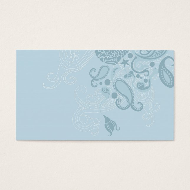 Tarjeta de perfil Paisley (Frente)