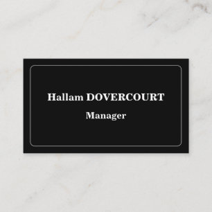 Tarjeta de perfil profesional anticuada