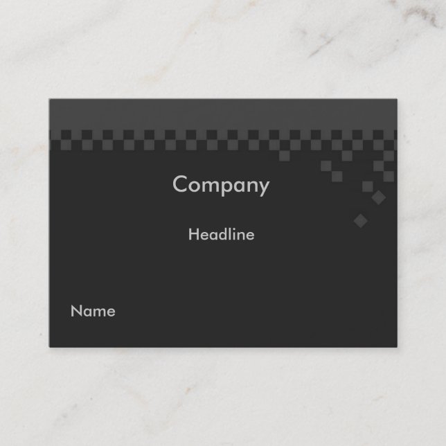 Tarjeta de perfil profesional clásica (Anverso)