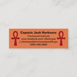 Tarjeta de perfil Red Ankh