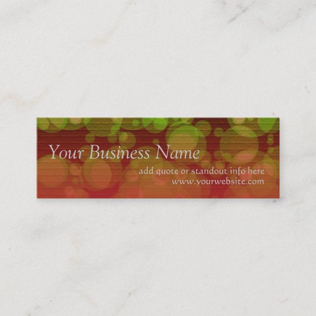 Tarjeta de perfil Redtown v2 (Anverso)