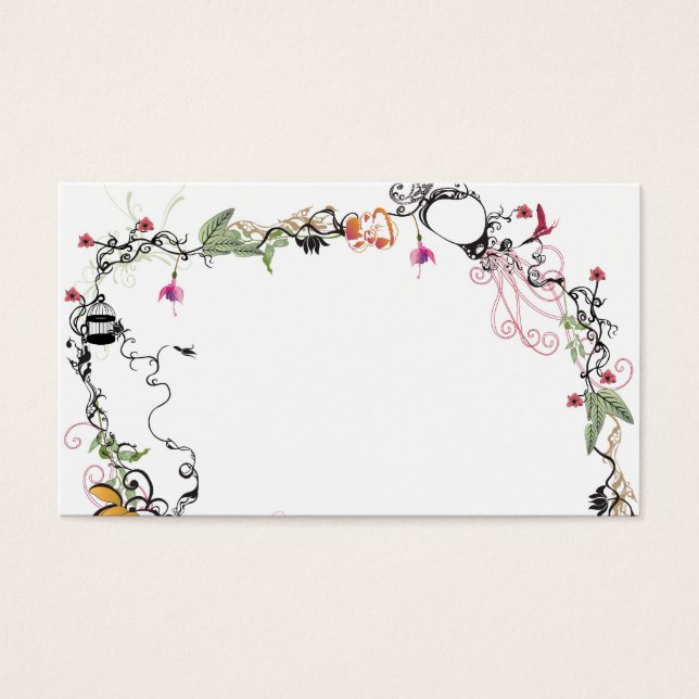 Tarjeta de perfil retro (Frente)