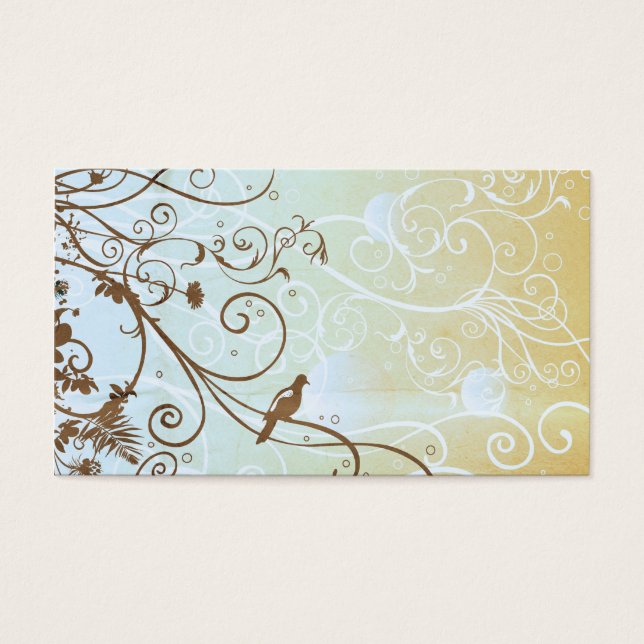 Tarjeta de perfil retro (Frente)