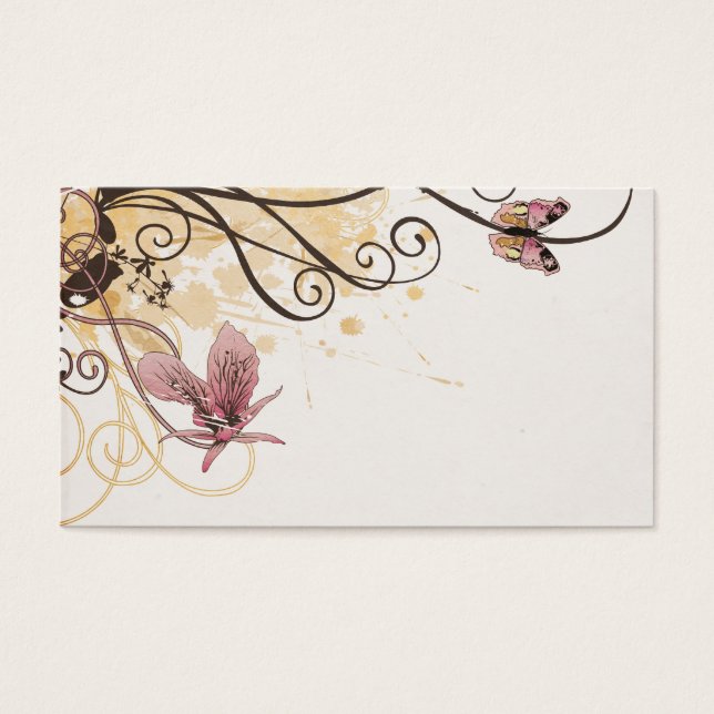 Tarjeta de perfil retro (Frente)