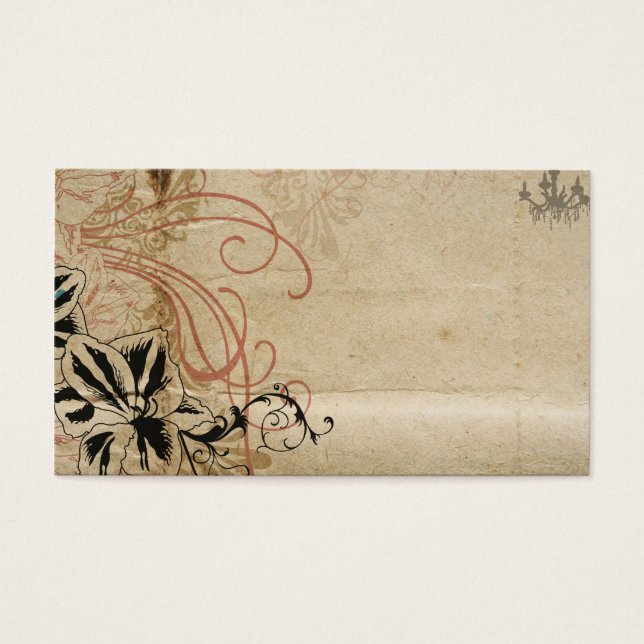 Tarjeta de perfil retro (Frente)