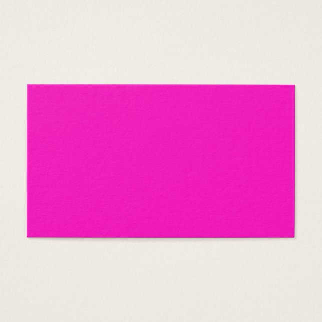 Tarjeta de perfil rosa impactante (Frente)