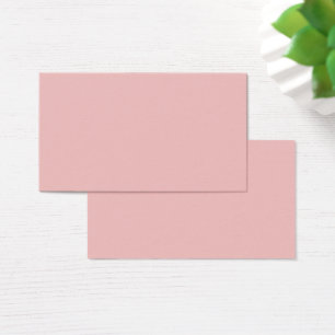 Tarjeta de perfil rosa para bebé