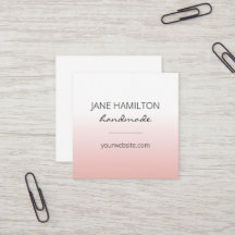 Tarjeta de perfil simple Minimalista moderna