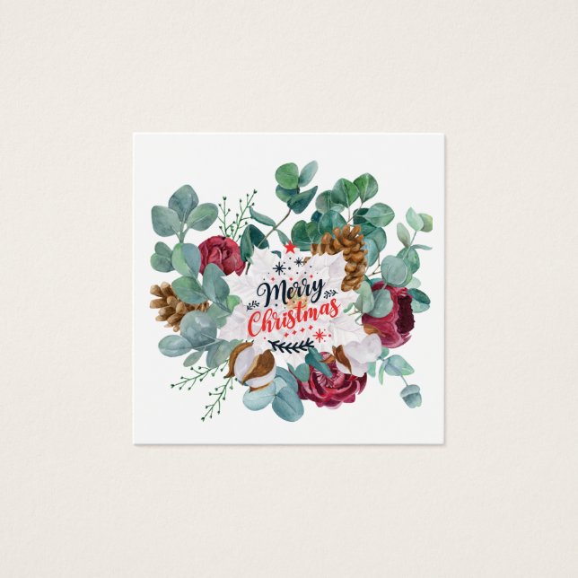 Tarjeta de perfil, tarjeta de perfil de tamaño cua (Anverso)