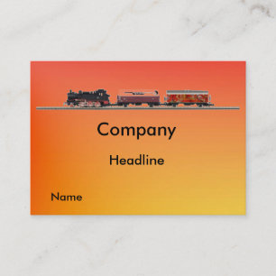 Tarjeta de perfil Tenderlokomotive