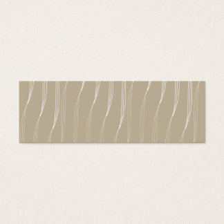 Tarjeta de perfil vainilla pud beige