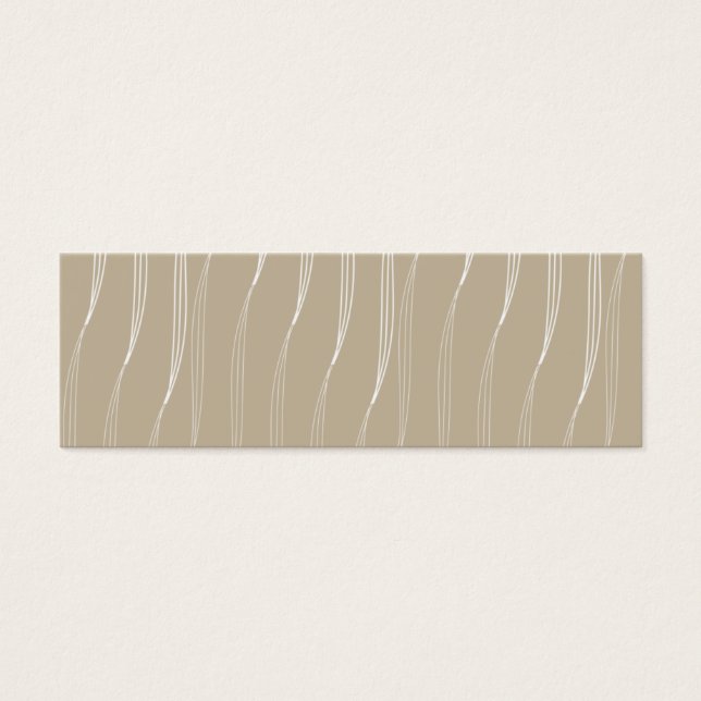 Tarjeta de perfil vainilla pud beige (Frente)