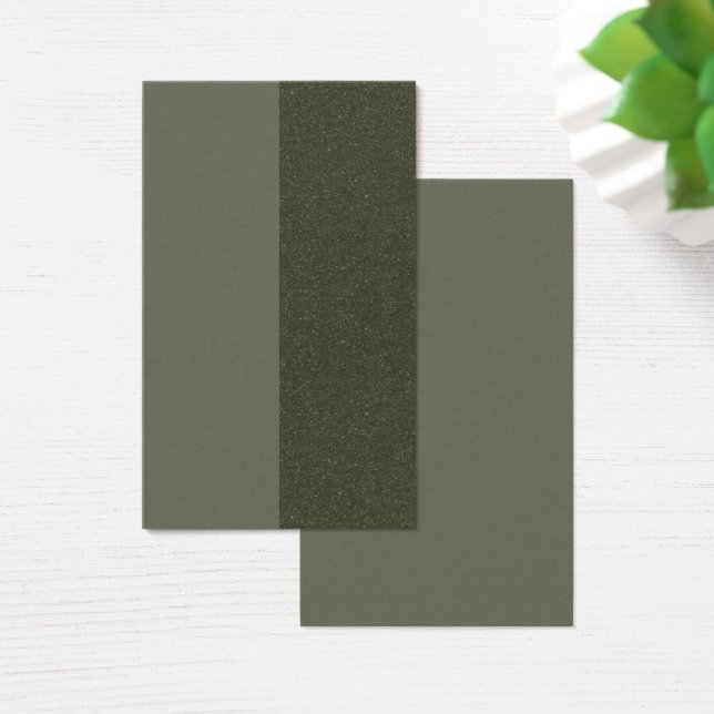 Tarjeta de perfil vertical Moss Green Luxe - Perso (Escritorio)