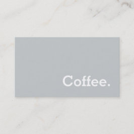 Tarjeta de perforación de café de fidelidad de Fla
