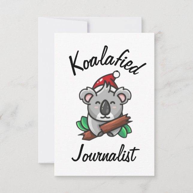 Tarjeta de Periodista Koalificado (Anverso)