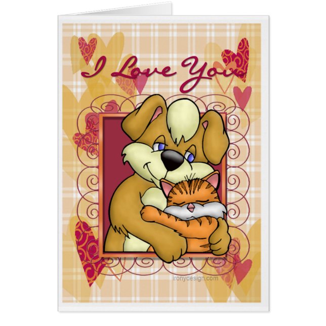 Tarjeta de perro Cat N