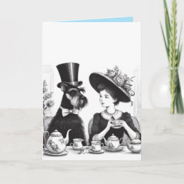 Tarjeta de Perro Hermoso