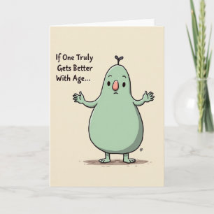 Tarjeta de personaje de brote alegre
