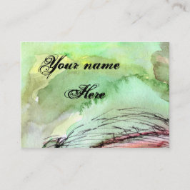 Tarjeta de Personalizable acuática moderna