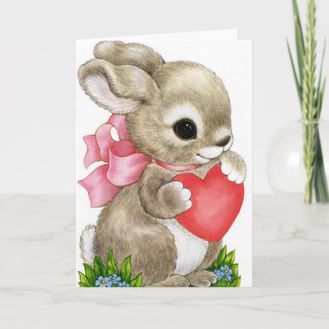 Tarjeta de personalizable de Día de San Valentín d (Anverso)