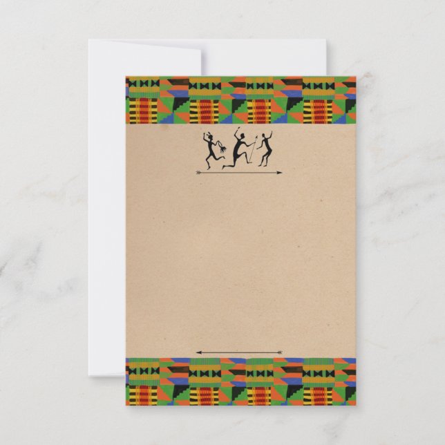 Tarjeta de Personalizable de invitación/RSVP para  (Anverso)
